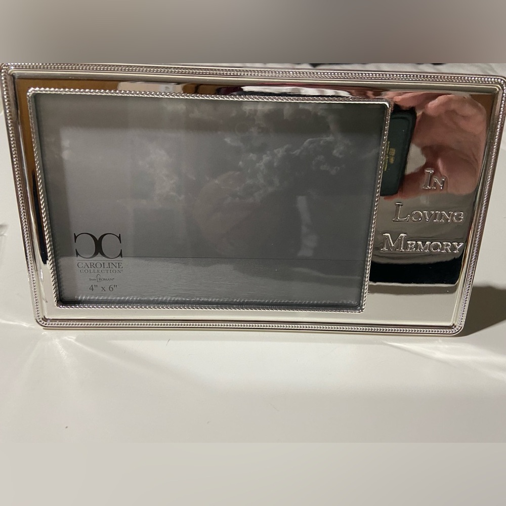 Caroline Collection Silver Picture Frame - Picture 2 of 8